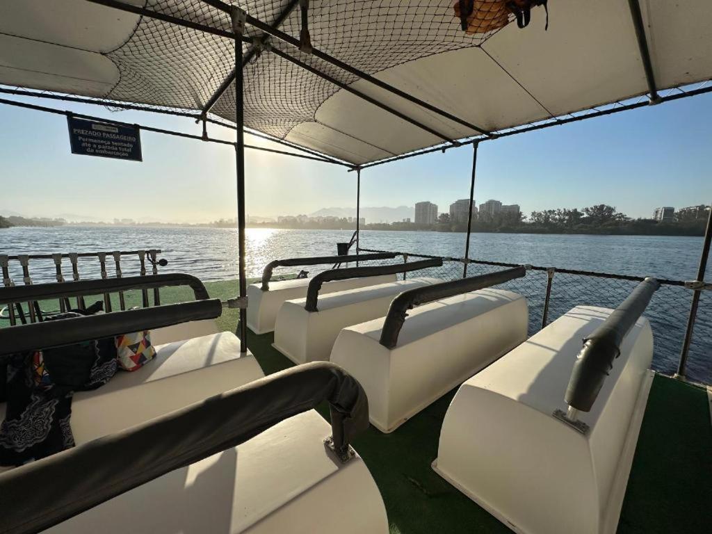 Barra Da Tijuca - 508 - De Frente Para Maravilhosa Piscina - Estacionamento Gratuito - Academia Comphania Atletica - Balsa Para Praia Gratis - Microondas - Geladeira Grande - Recepcao 24Horas - Wi-Fi - Com Pia ريو دي جانيرو المظهر الخارجي الصورة